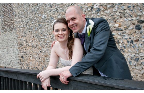 Stuart & Rebecca's wedding at The Granary Barns on 11th July 2014