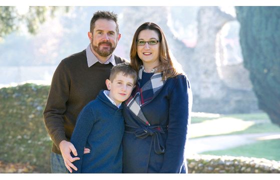 Family Portraits in the Abbey Gardens